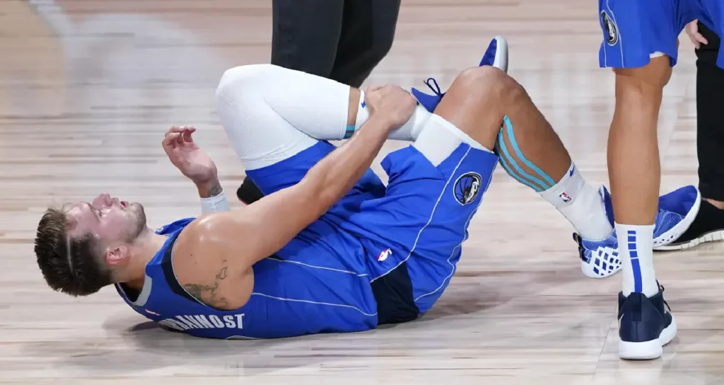 Infortunio Luka Doncic Dallas Mavericks