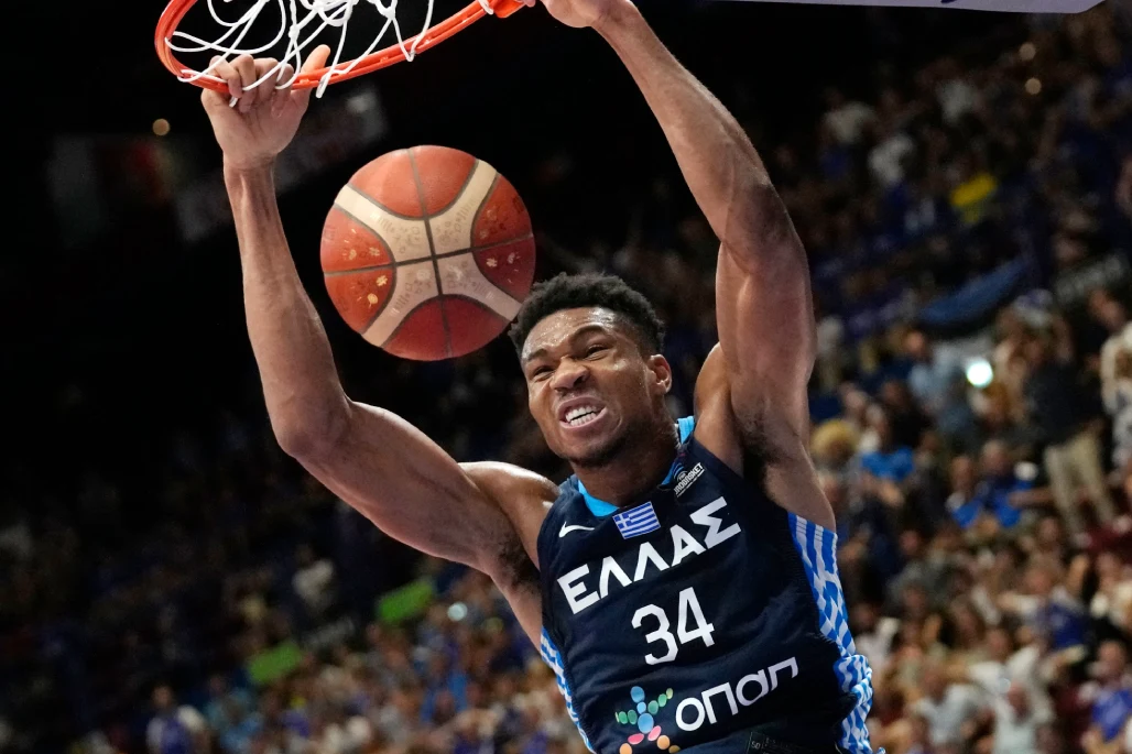 Giannis Antetokounmpo Grecia