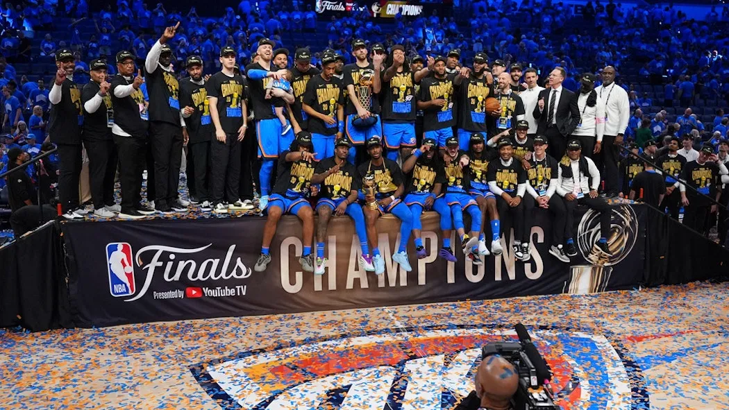 Oklahoma City Thunder campioni NBA 2025
