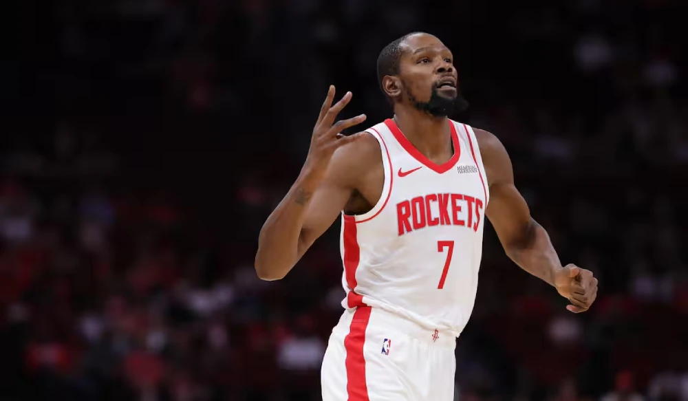 Kevin Durant rinnova con i Rockets_ biennale da 90 milioni e nuovo record di guadagni NBA